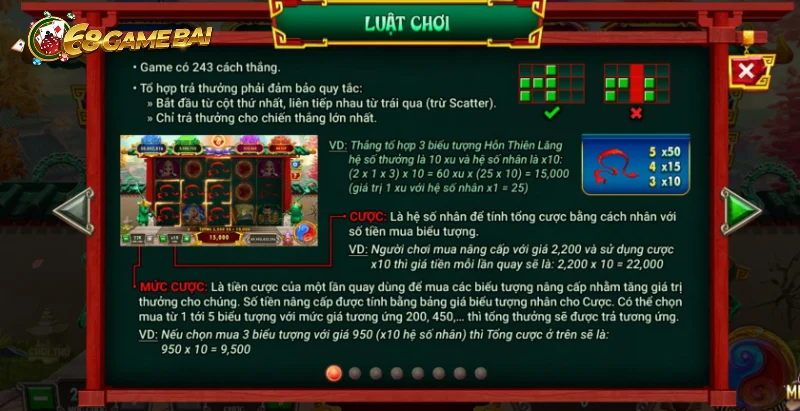 Một số bí quyết chơi Natra ma đồng giáng thế 68 game bài